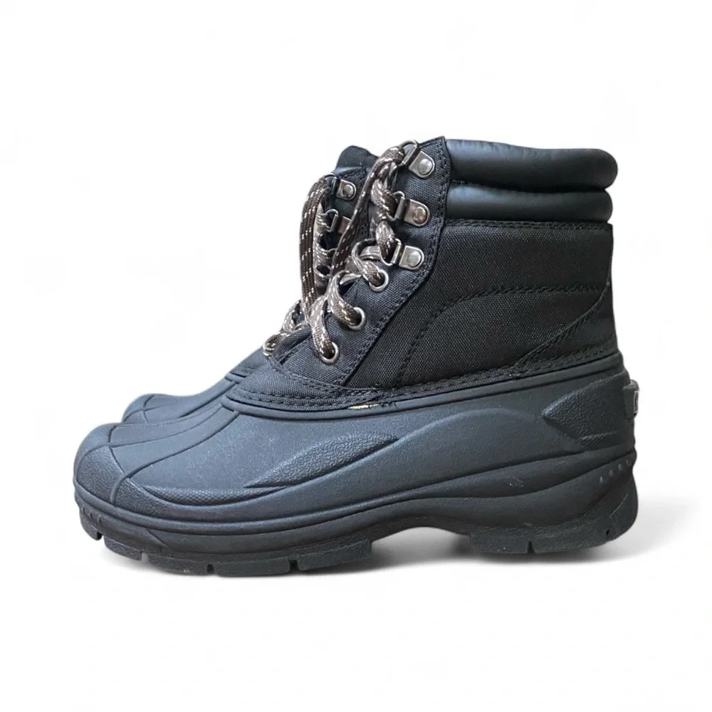 Weatherproof Men's Gray Lace-Up Boots